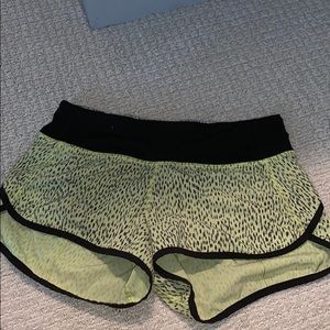 size two lulu lemon speedy shorts!